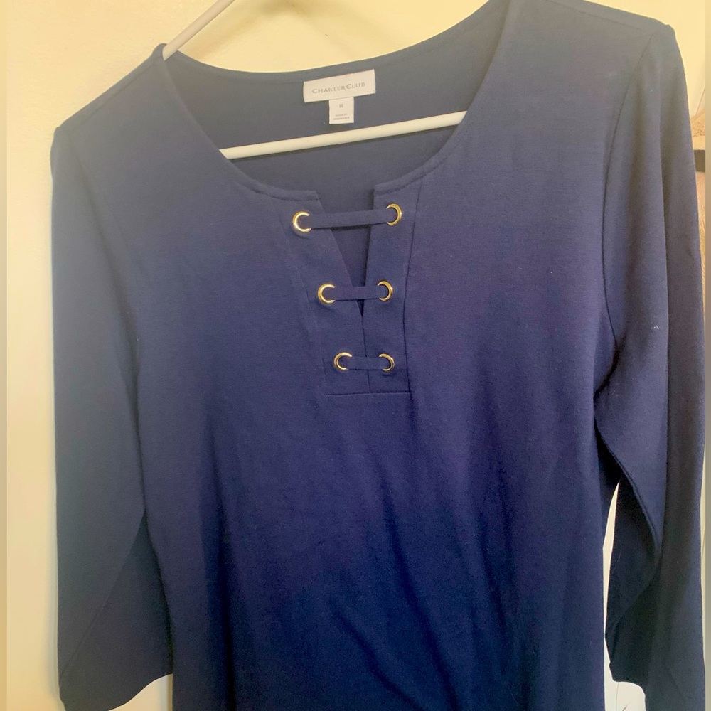 Charter Club womens top Size M